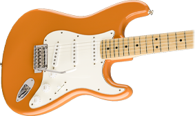 Fender Player Stratocaster, Maple Fingerboard, Capri Orange