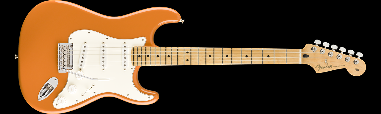 Fender Player Stratocaster, Maple Fingerboard, Capri Orange
