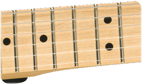 9.5 RADIUS AND MEDIUM JUMBO FRETS