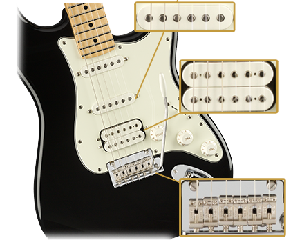 Fender Player Stratocaster HSS Black