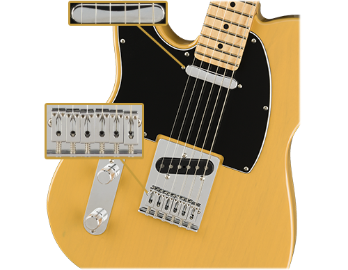 Fender Player Telecaster Left-Handed, (Butterscotch Blonde)