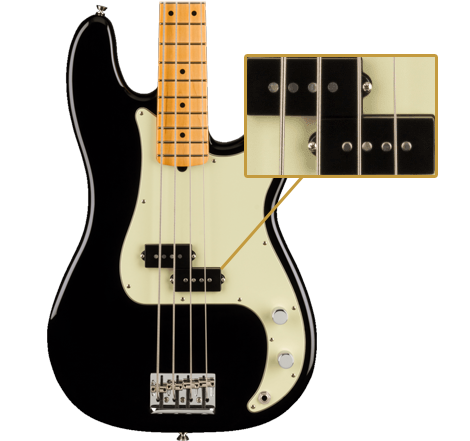 American Professional II Precision Bass (Black)