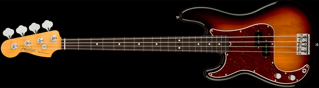 American Professional II Precision Bass Left-Hand (3-Colour Sunburst)
