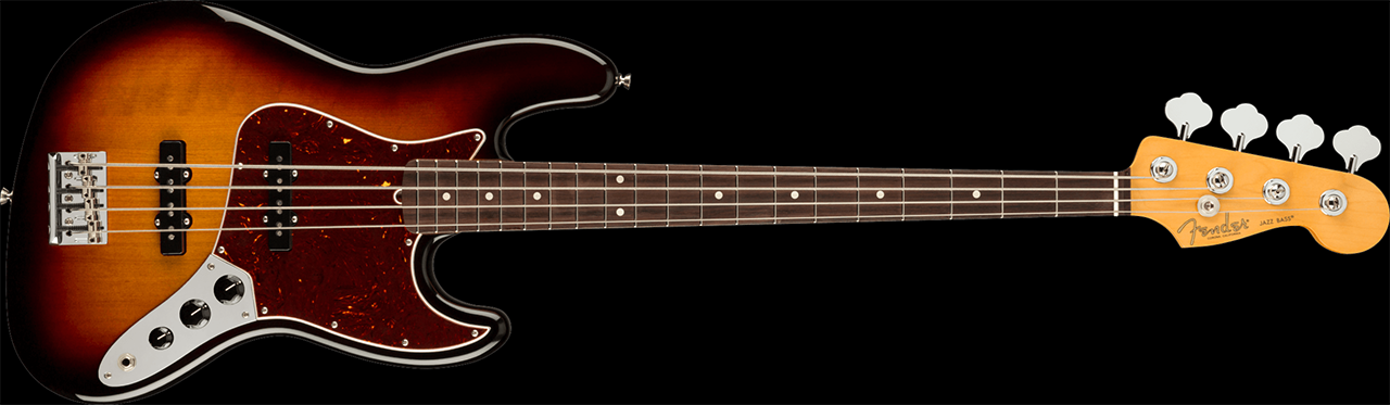 Fender American Performer Jazz Bass 3-Colour Sunburst