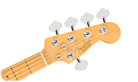 American Professional II Precision Bass V (Miami Blue)