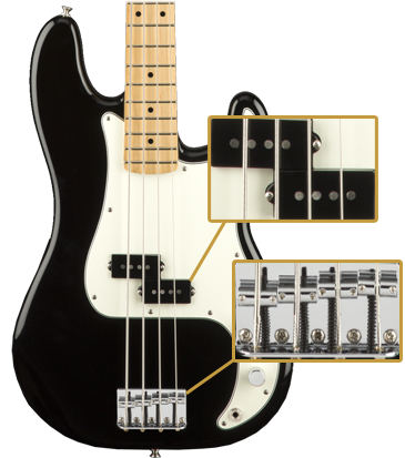 Fender Player Precision Bass (Black)