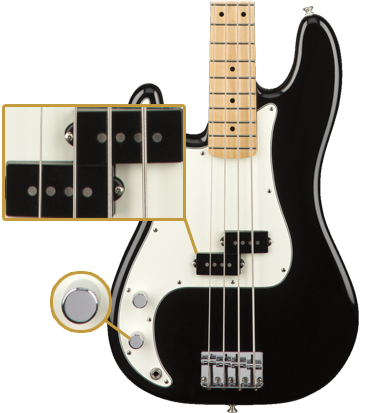 Fender Player Precision Bass Left-Handed (Black)