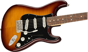 Fender Player Stratocaster Plus Top, Pau Ferro Fingerboard, Tobacco Sunburst