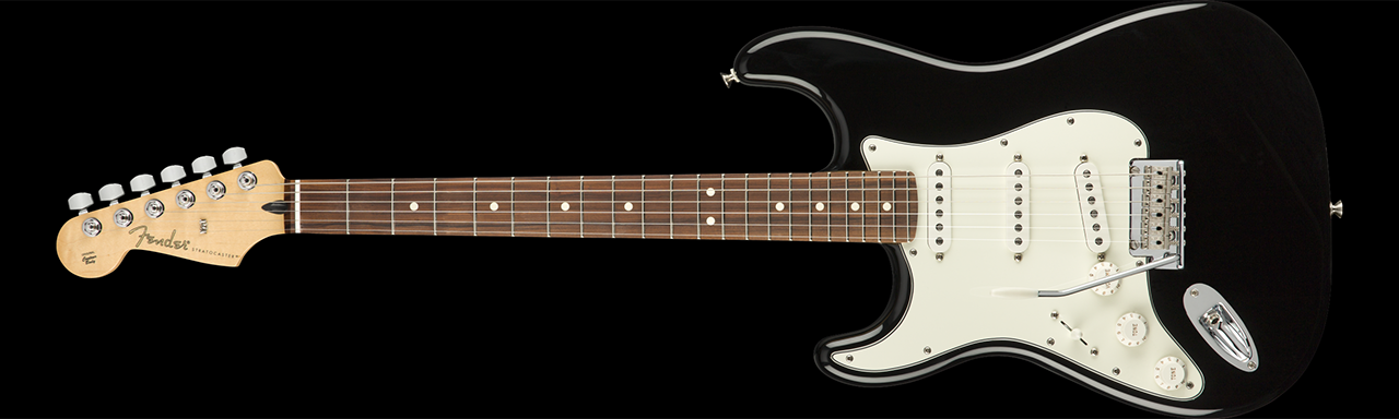 Fender Player Stratocaster Left-Handed, Pau Ferro Fingerboard, Black