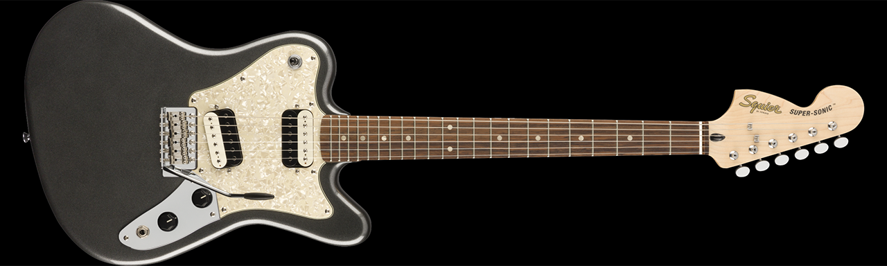 Squier Paranormal Super-Sonic Graphite Metallic