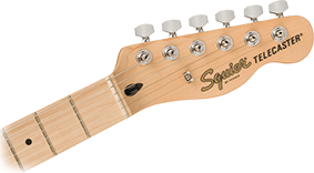 Squier Affinity Telecaster, Laurel Fingerboard, White Pickguard, Olympic White
