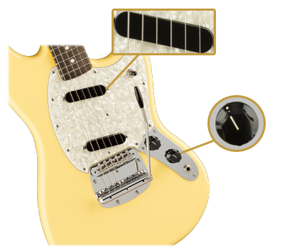 American Performer Mustang (Vintage White)