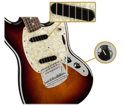 American Performer Mustang (3-Colour Sunburst)