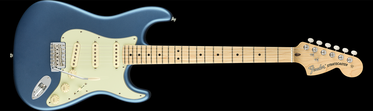 American Performer Stratocaster (Satin Lake Placid Blue)