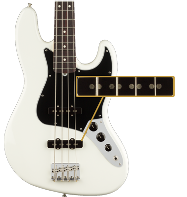 Fender American Performer Jazz Bass Arctic White