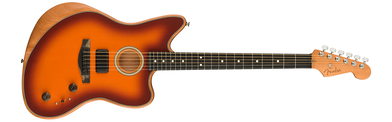 Fender American Acoustasonic Jazzmaster (Tobacco Sunburst)
