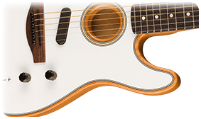 Acoustasonic Telecaster (Arctic White)