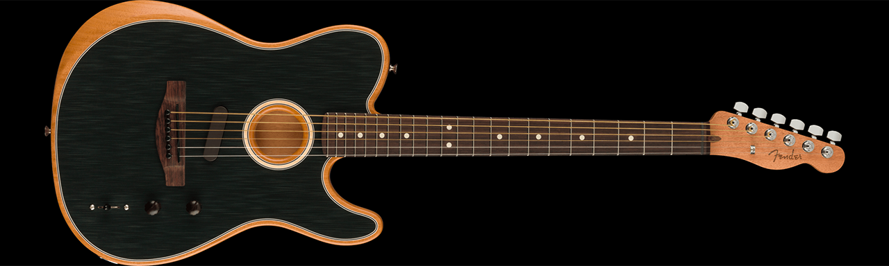 Acoustasonic Player Telecaster (Brushed Black)