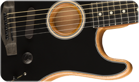 Fender American Acoustasonic Stratocaster (Black)