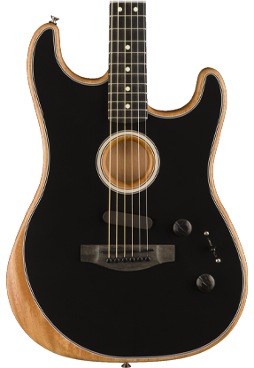 Fender American Acoustasonic Stratocaster (Black)
