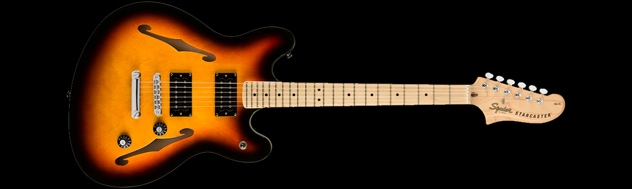 Squier Affinity Series Starcaster (3-Colour Sunburst)