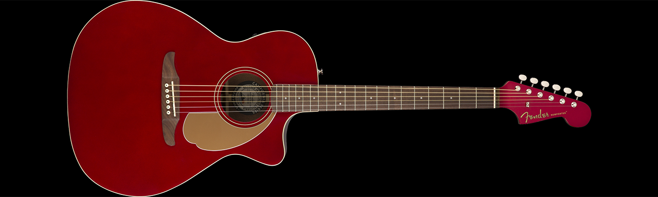 Fender Newporter Player Candy Apple Red