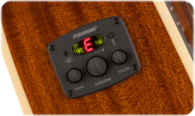 FENDER- AND FISHMAN-DESIGNED PREAMP SYSTEM
