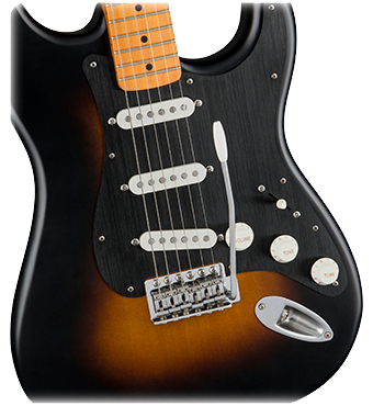 Squier 40th Anniversary Stratocaster Vintage Edition (Satin Wide 2-Colour Sunburst)