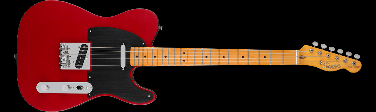 Squier 40th Anniversary Telecaster Vintage Edition (Satin Dakota Red)