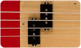 FENDER-DESIGNED SPLIT SINGLE-COIL PICKUP