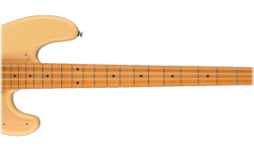 VINTAGE-TINTED MAPLE NECK AND FINGERBOARD