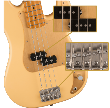 Squier 40th Anniversary Precision Bass Vintage Edition (Satin Vintage Blonde)