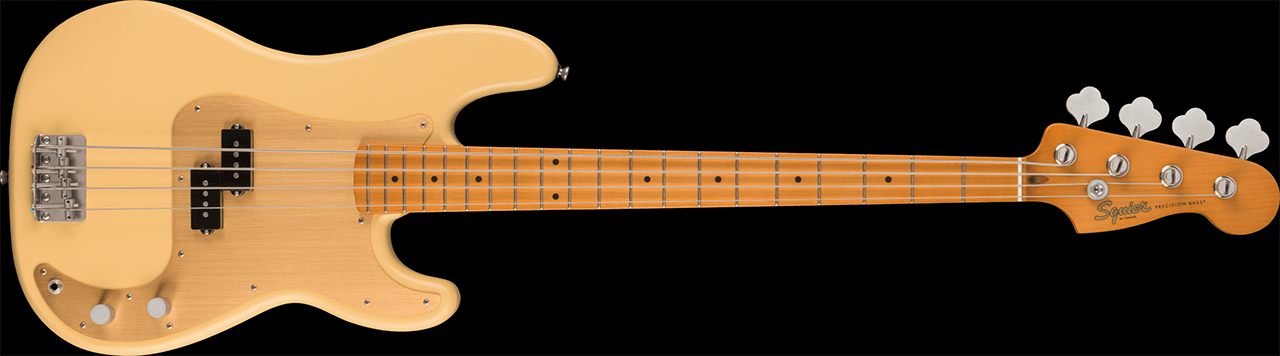 Squier 40th Anniversary Precision Bass Vintage Edition (Satin Vintage Blonde)