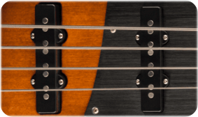FENDER-DESIGNED SPLIT SINGLE-COIL PICKUP