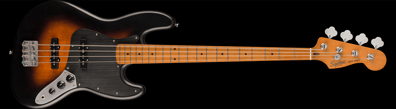 Squier 40th Anniversary Jazz Bass Vintage Edition (Satin Wide 2-Colour Sunburst)