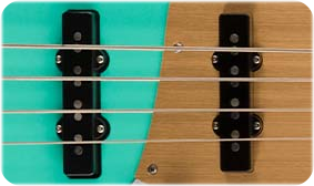 FENDER-DESIGNED SPLIT SINGLE-COIL PICKUP