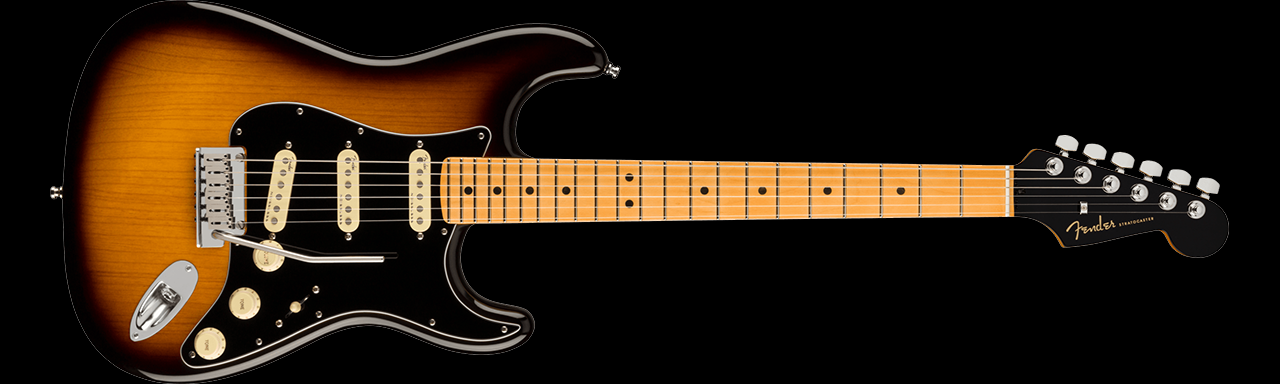 American Ultra Luxe Stratocaster (2-Color Sunburst)