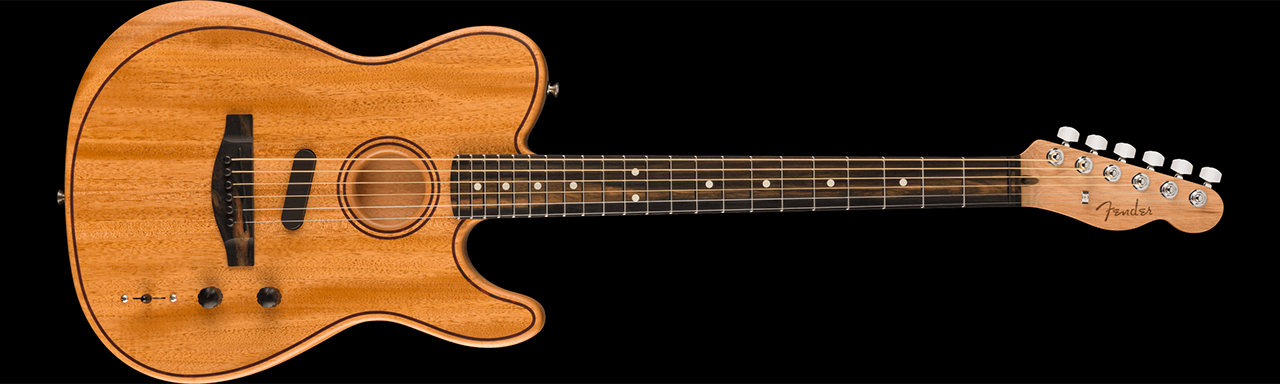 American Acoustasonic Telecaster All-Mahogany (Natural)