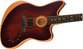 Fender American Acoustasonic Jazzmaster (Bourbon Burst)
