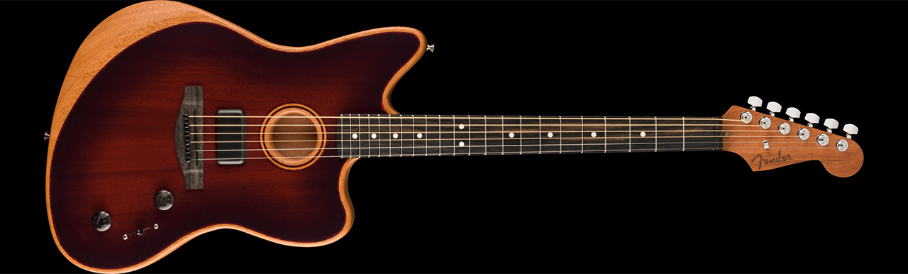 Fender American Acoustasonic Jazzmaster (Bourbon Burst)