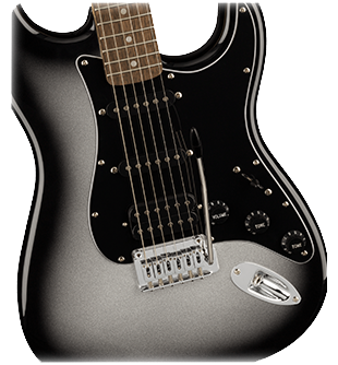 Squier Affinity Stratocaster FMT HSS Silverburst