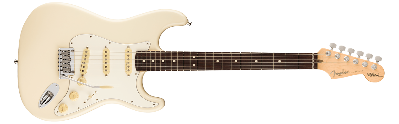 Fender - Jeff Beck Stratocaster Olympic White