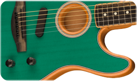 American Acoustasonic Telecaster (Aqua Teal)