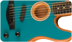 American Acoustasonic Telecaster (Ocean Turquoise)