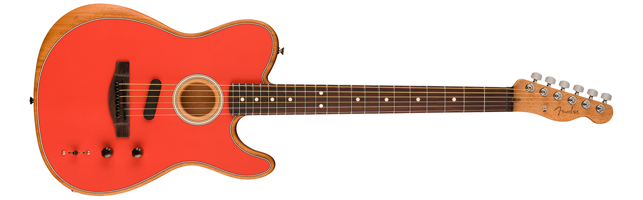 Acoustasonic Telecaster (Fiesta Red)