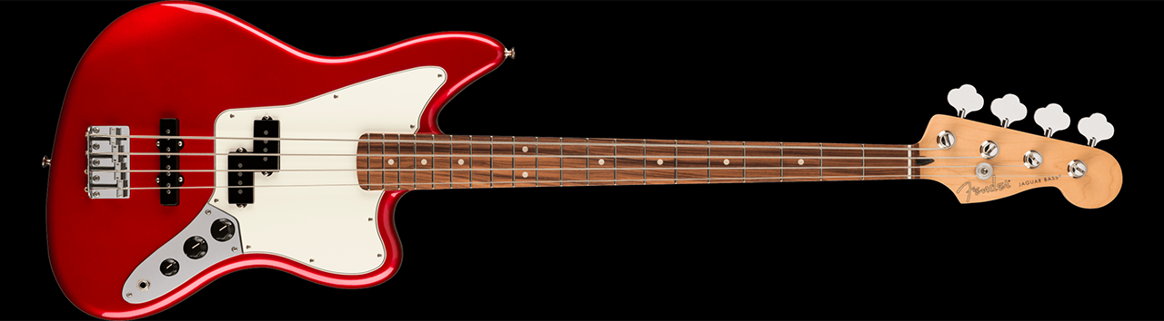 Fender Player Jaguar Bass Candy Apple Red
