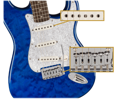 Squier Affinity Stratocaster, Laurel Fingerboard, White Pickguard, 3-Colour Sunburst