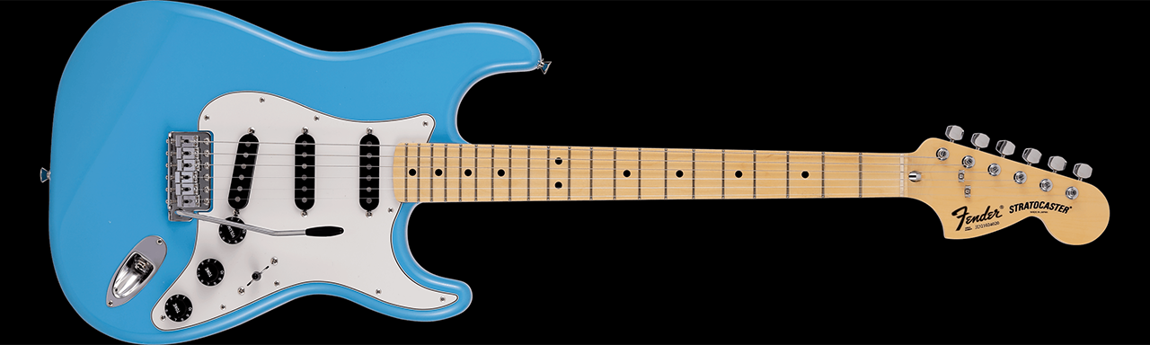 Fender Made In Japan Limited International Colour Stratocaster Maui Blue