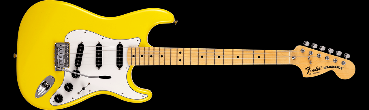 Fender Made In Japan Limited International Colour Stratocaster Monaco Yellow
