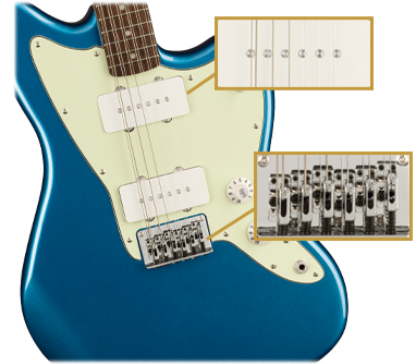 Squier Paranormal Jazzmaster XII Lake Placid Blue